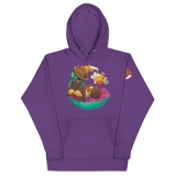 Candy Corn Witch Pullover Hoodie